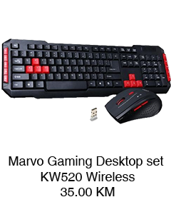 Marvo Gaming tastatura i miš KW520 2,4G Wireless